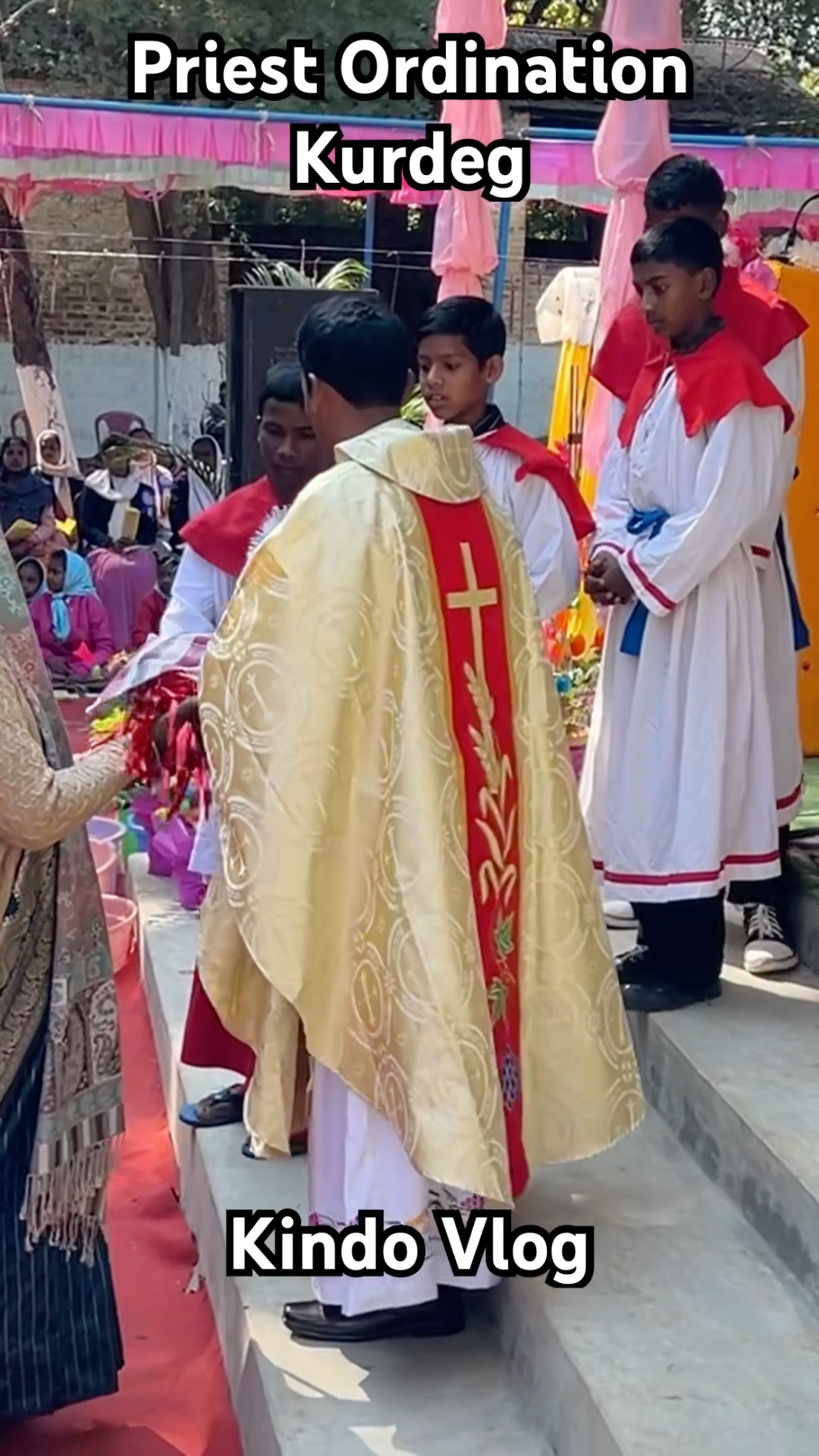 पावन पुरोहिताभिषेक फा. प्रवीण विकाश खलखो ये.स / कुरडेग पल्ली , सिमडेगा , झारखण्ड part154